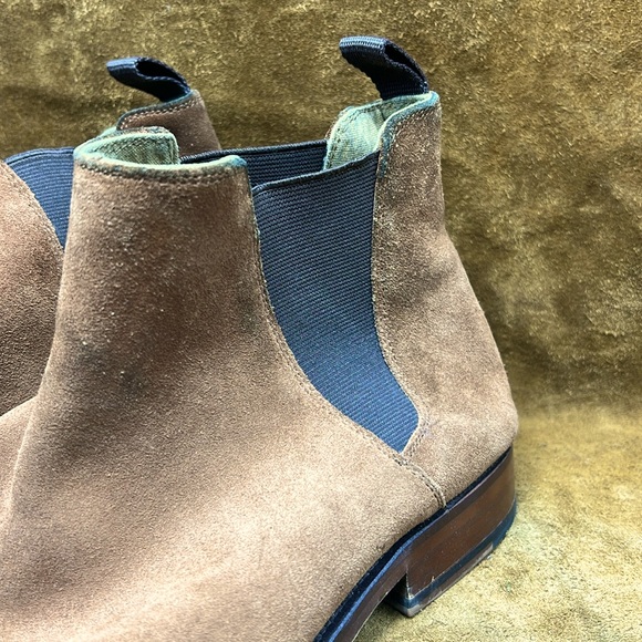 Aldo Light Brown Suede Chelsea Boots - Picture 8 of 8